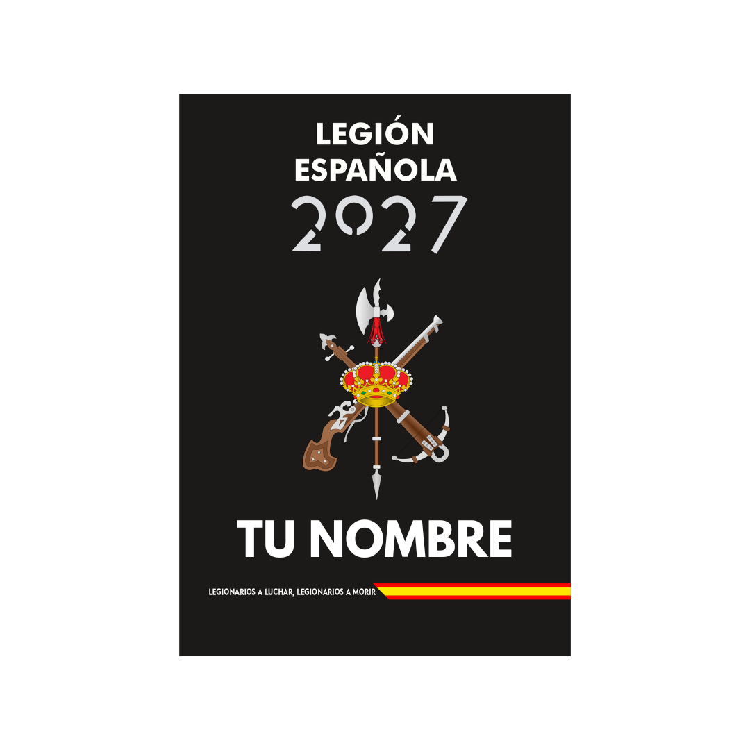 Agenda Negra Legión Española 2027
