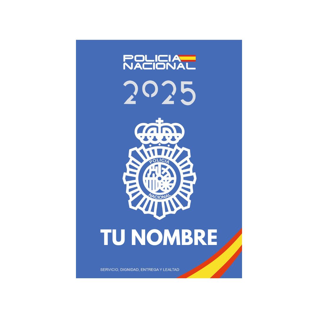 Agenda Policía Nacional 2025