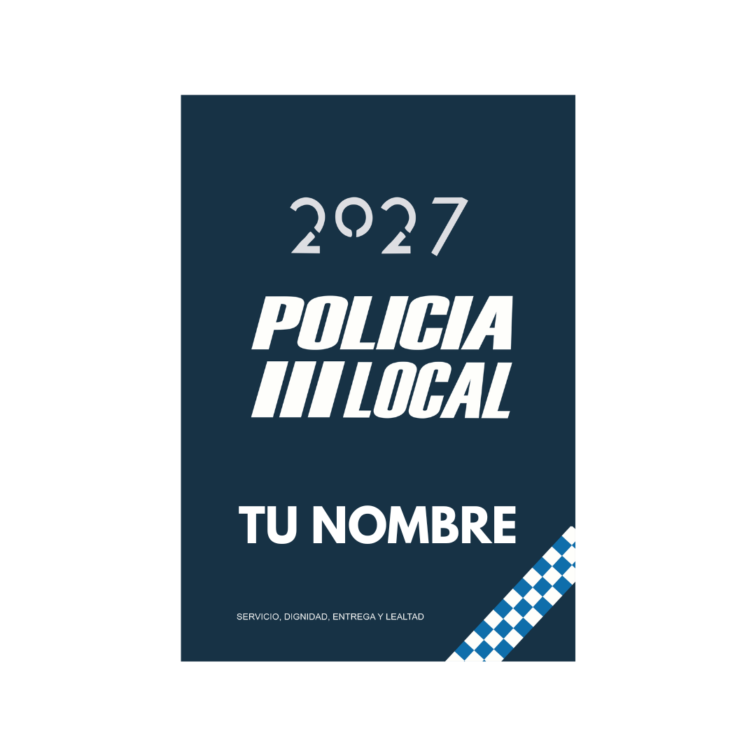Agenda Azul Policía Local 2027