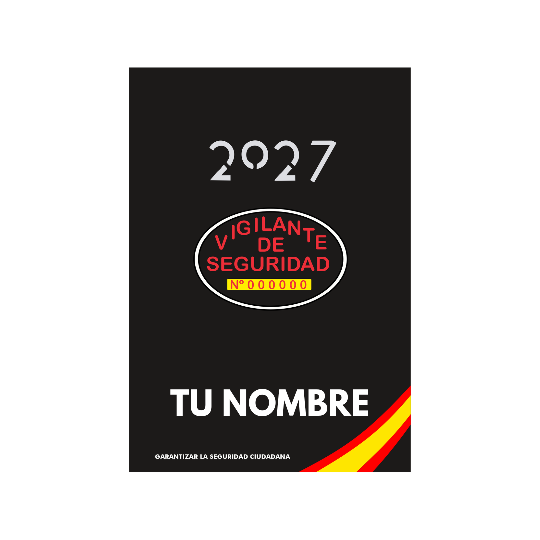 Agenda Negra Vigilante de Seguridad 2027
