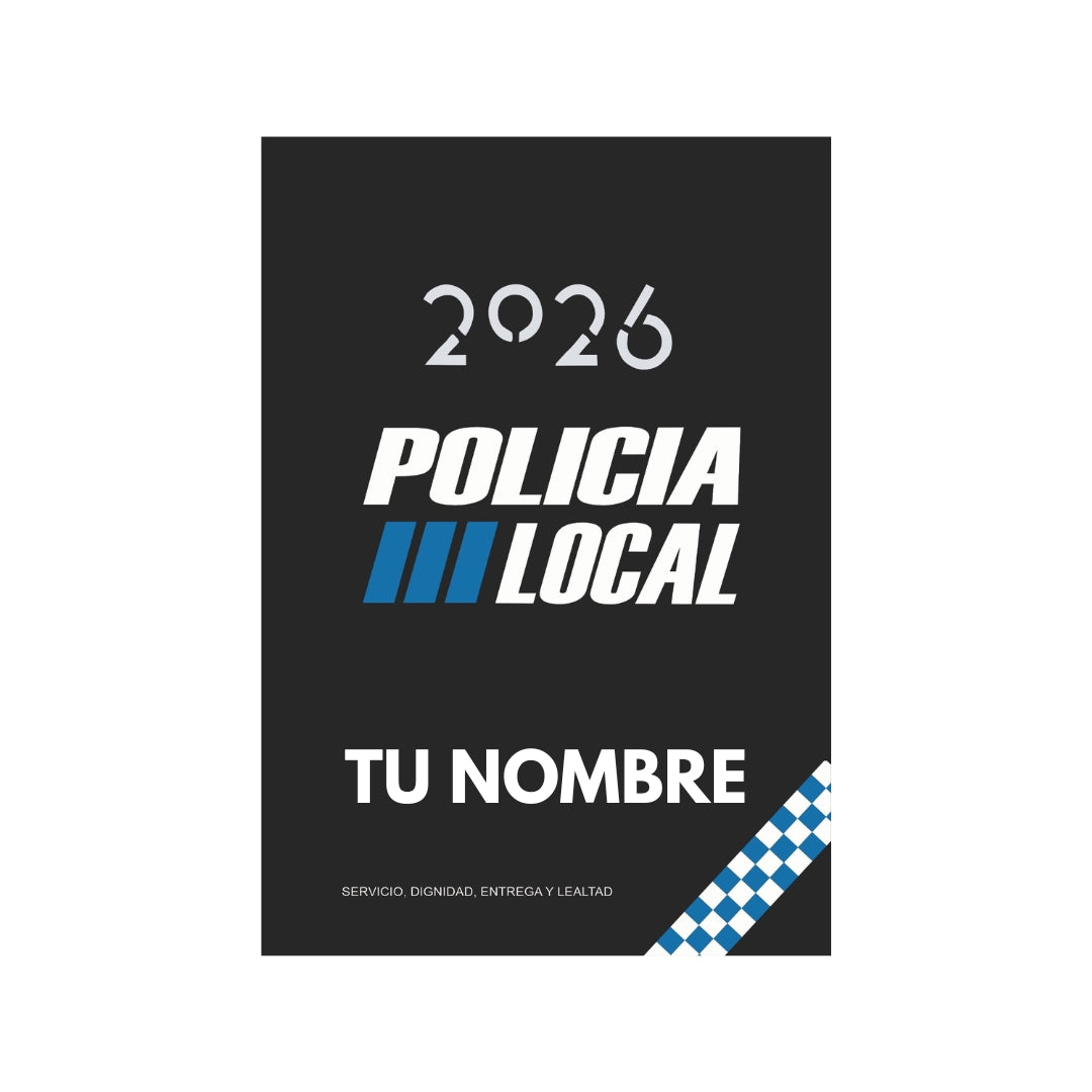 Agenda Negra Policía Local 2026