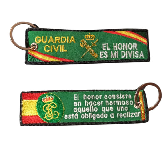 Llavero Bordado Guardia Civil