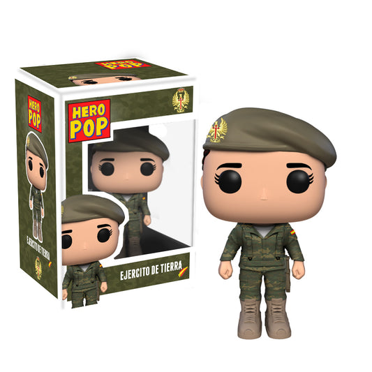 Hero Pop Ejército de Tierra Boina Camuflaje Mujer