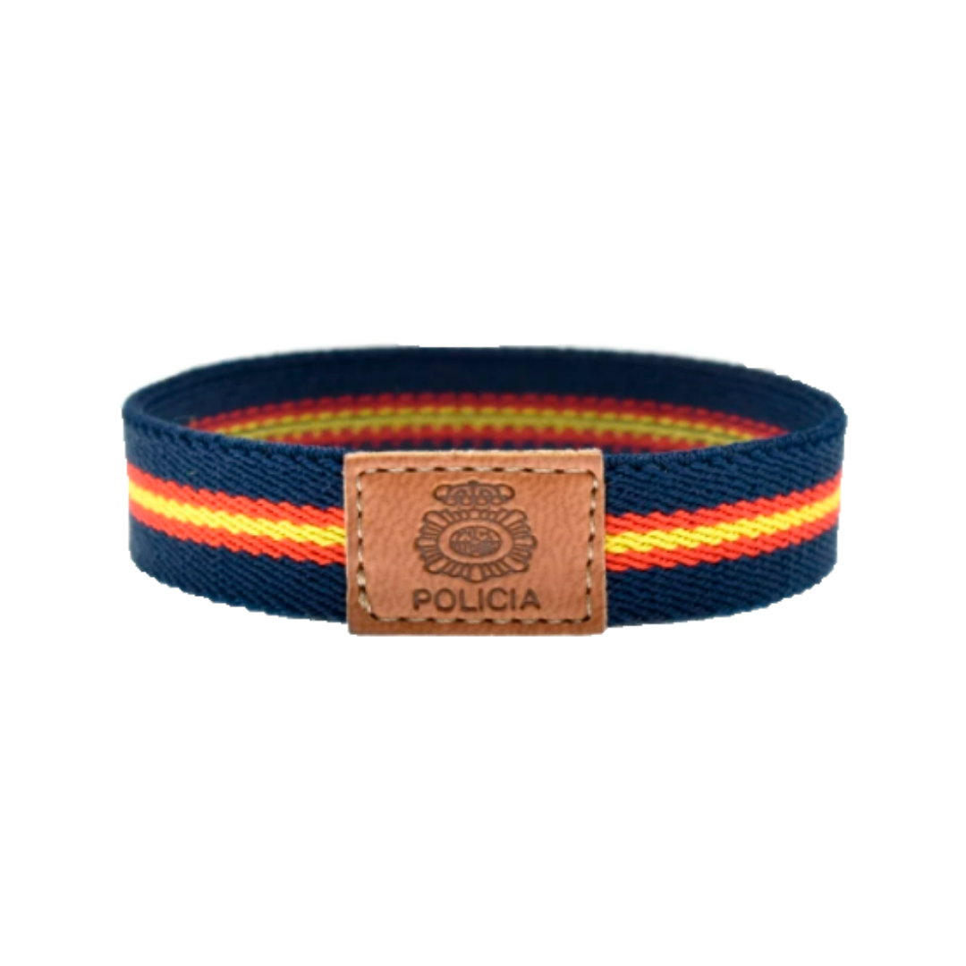 Pulsera Elástica Policía Nacional