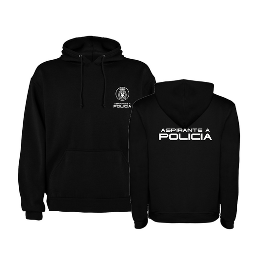 Sudadera con Capucha Aspiranteapolicia