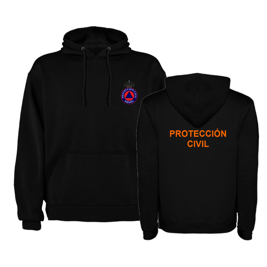 Sudadera con Capucha Protección Civil
