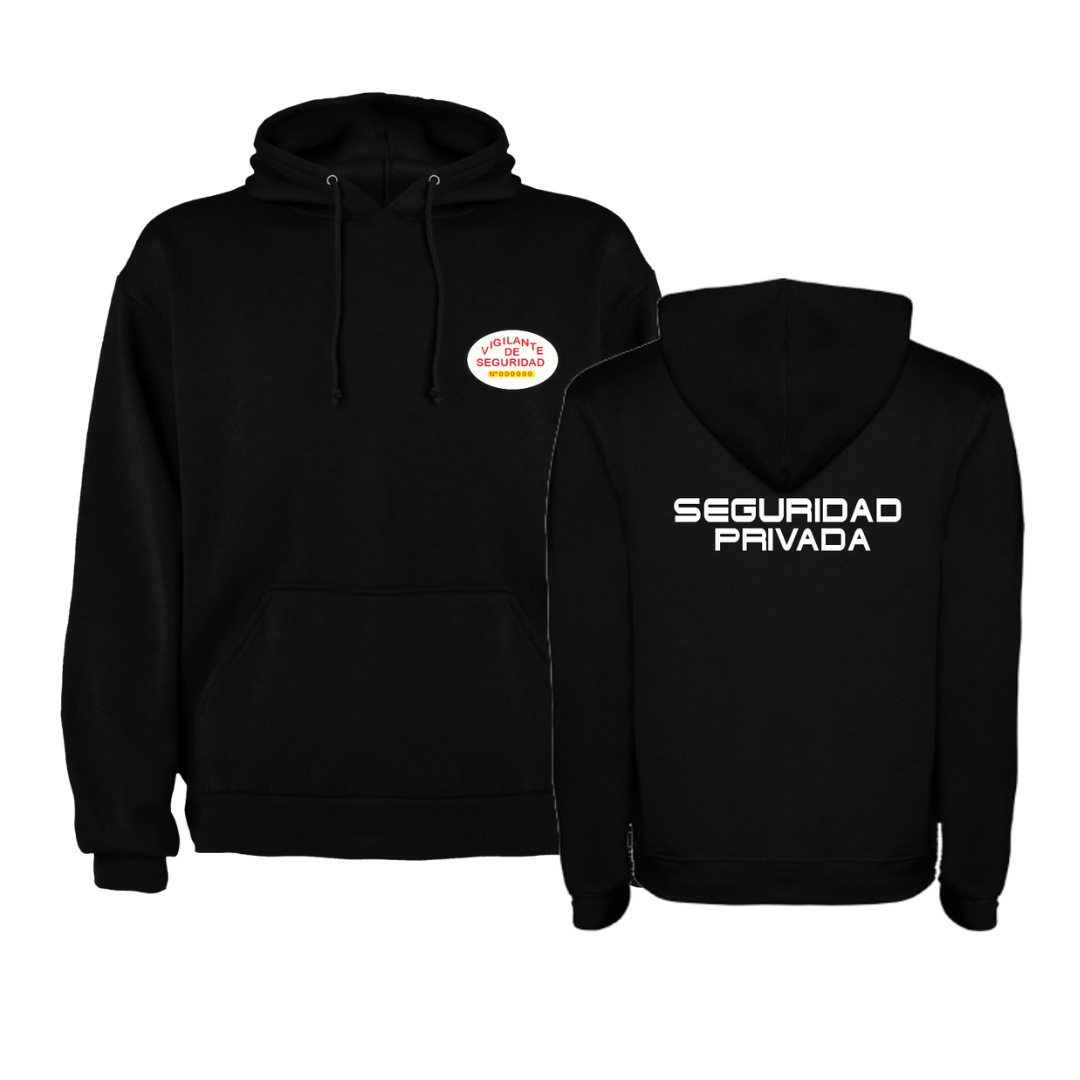 Sudadera con Capucha Vigilante de Seguridad
