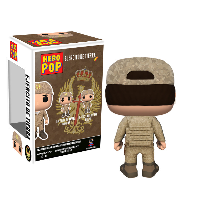 Hero Pop Ejército de Tierra Gorra Árido Hombre