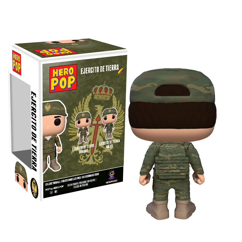 Hero Pop Ejército de Tierra Gorra Camuflaje Hombre