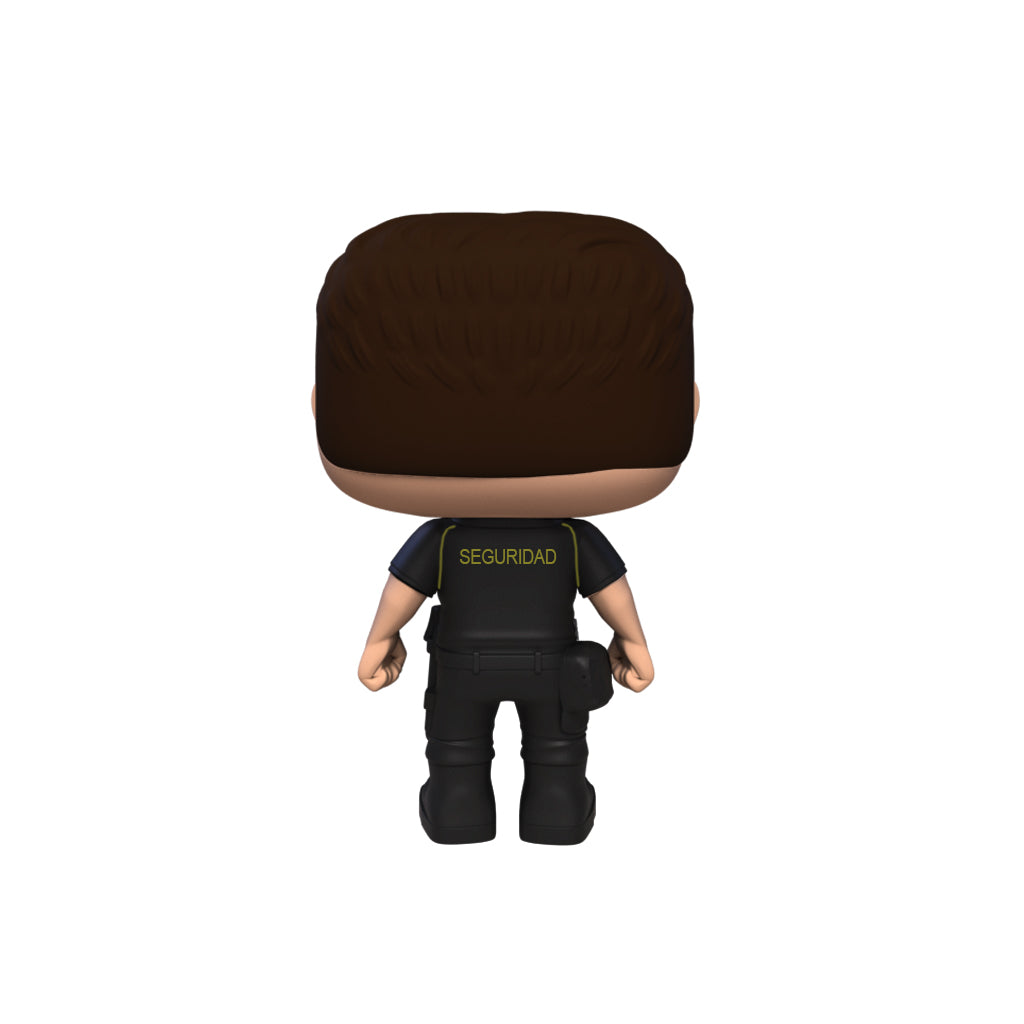 Hero Pop Policía Vigilante de Seguridad Negro Hombre