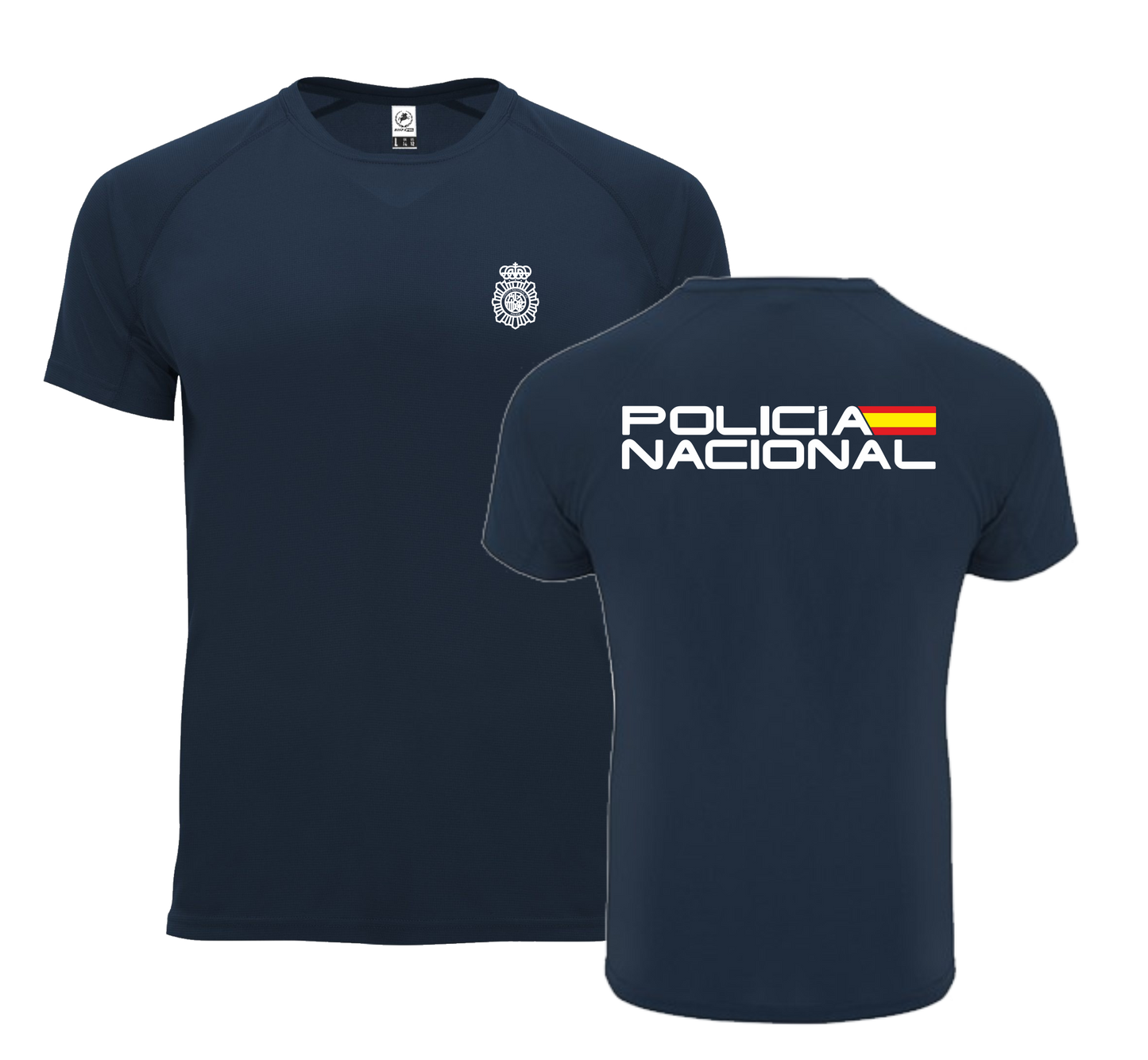 Camiseta Policía Nacional Moderna