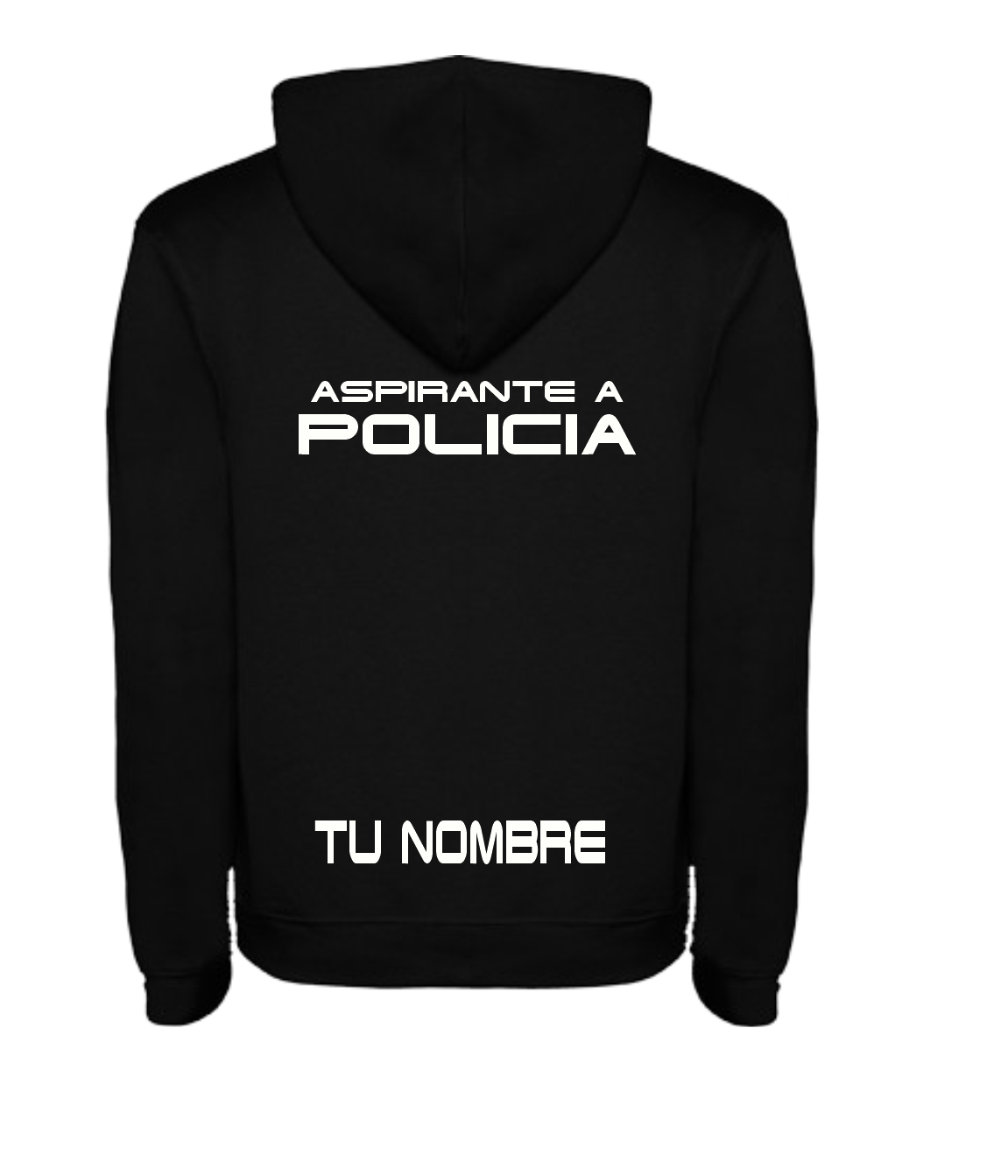 Sudadera con Capucha Aspiranteapolicia