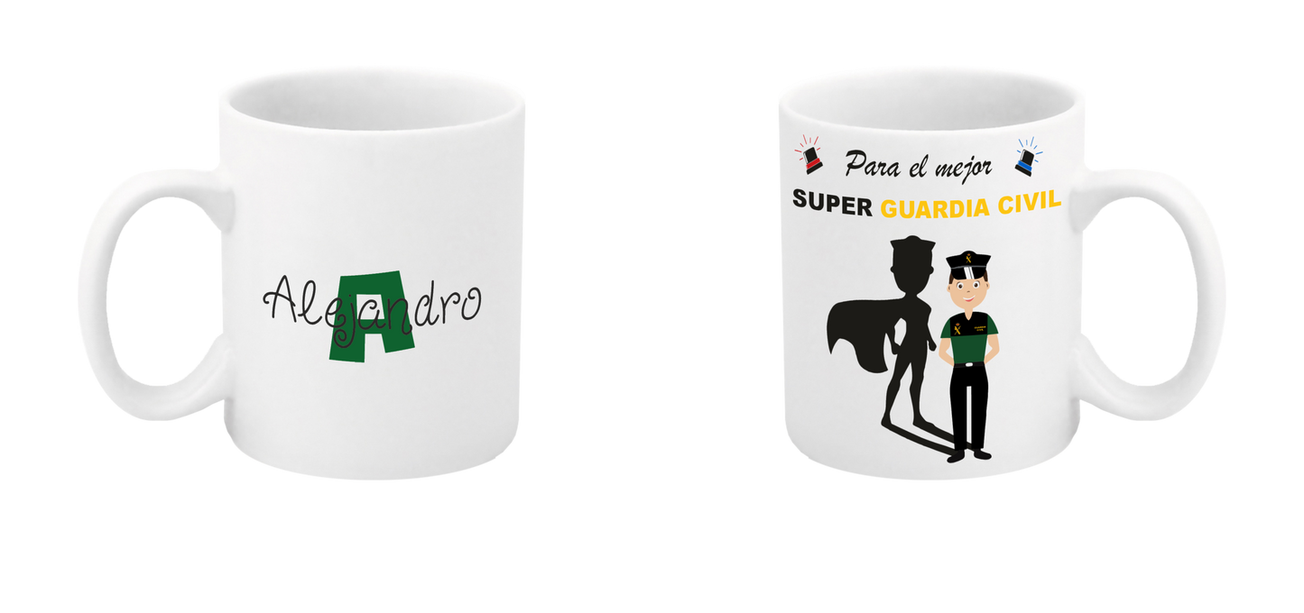 Taza Super Guardia Civil