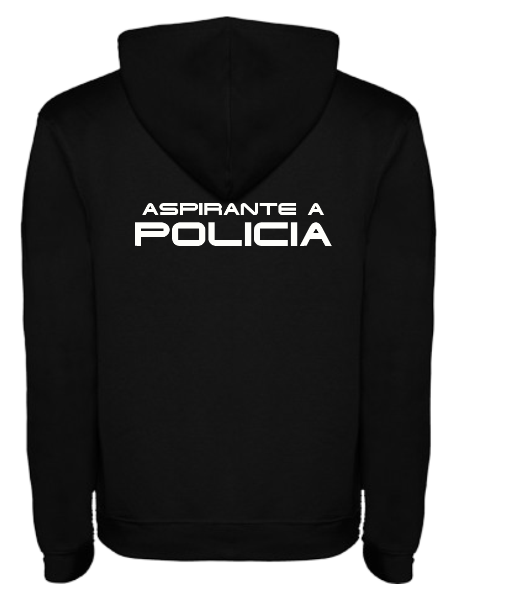 Sudadera con Capucha Aspiranteapolicia
