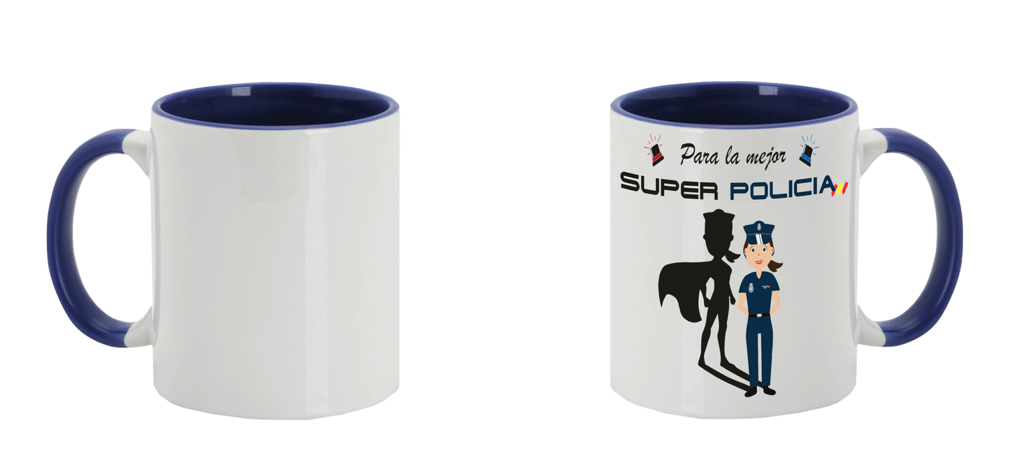 Taza Super Policía Nacional