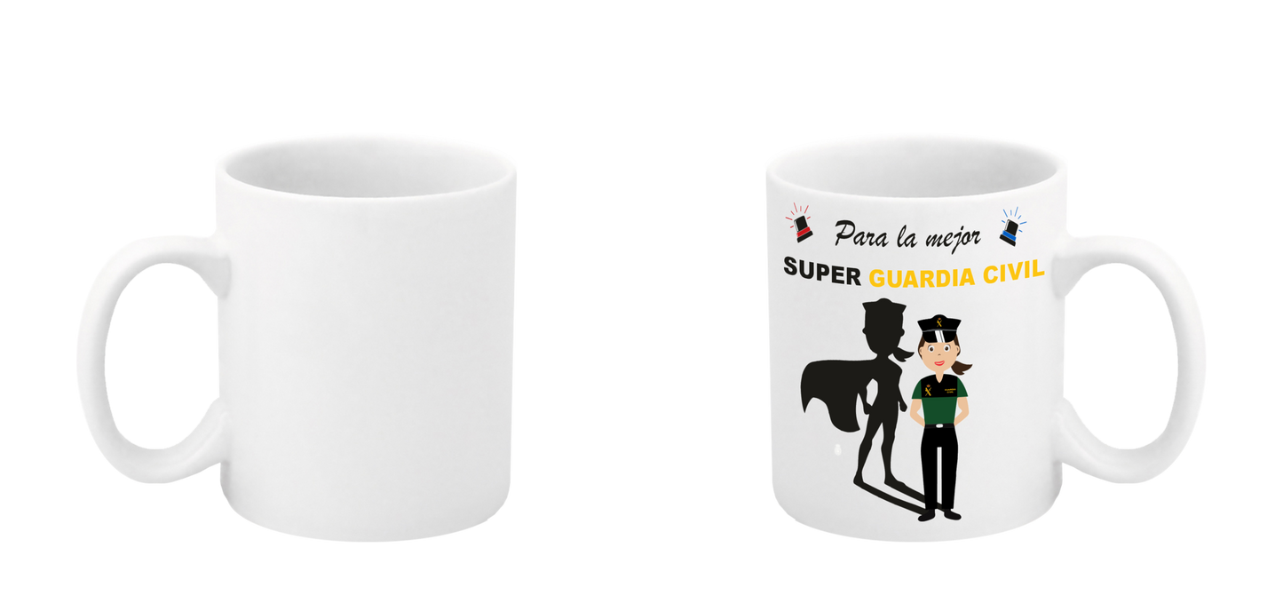 Taza Super Guardia Civil