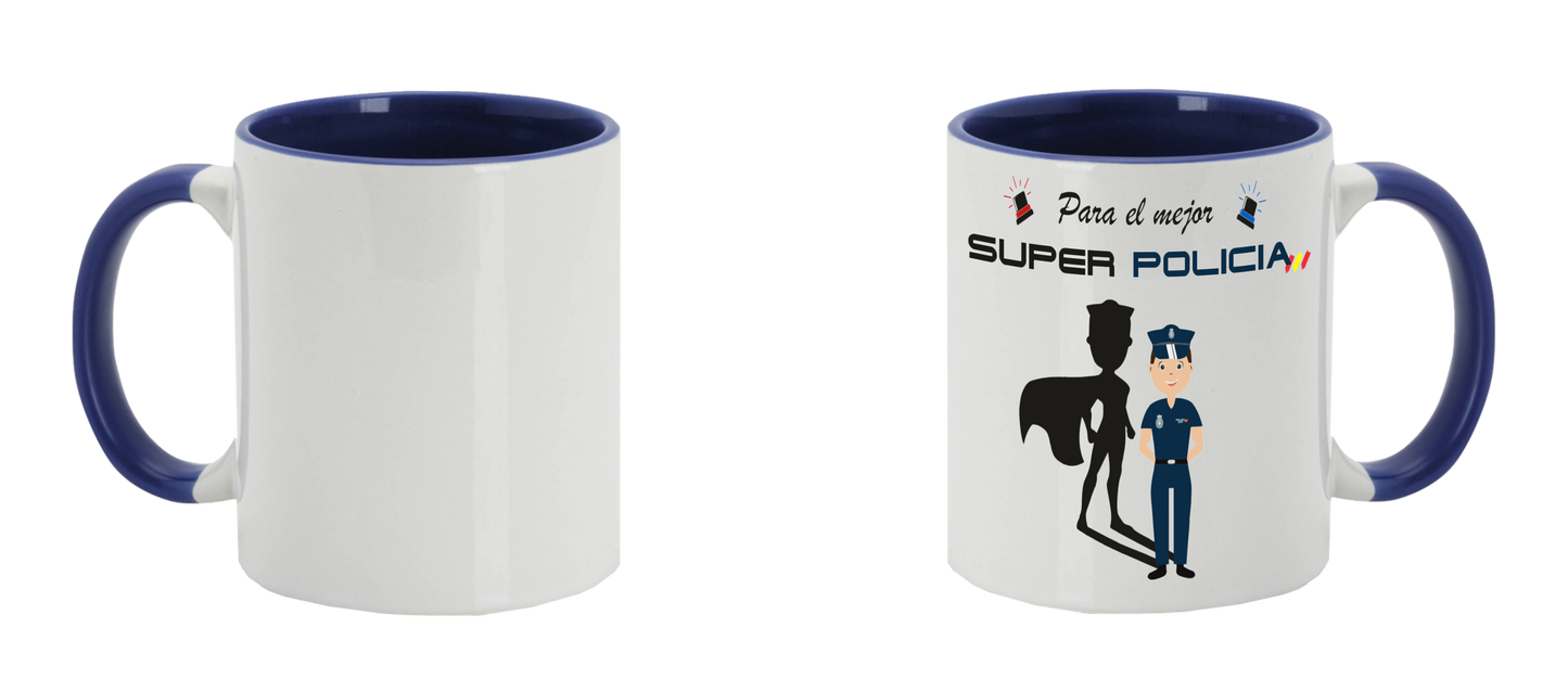 Taza Super Policía Nacional