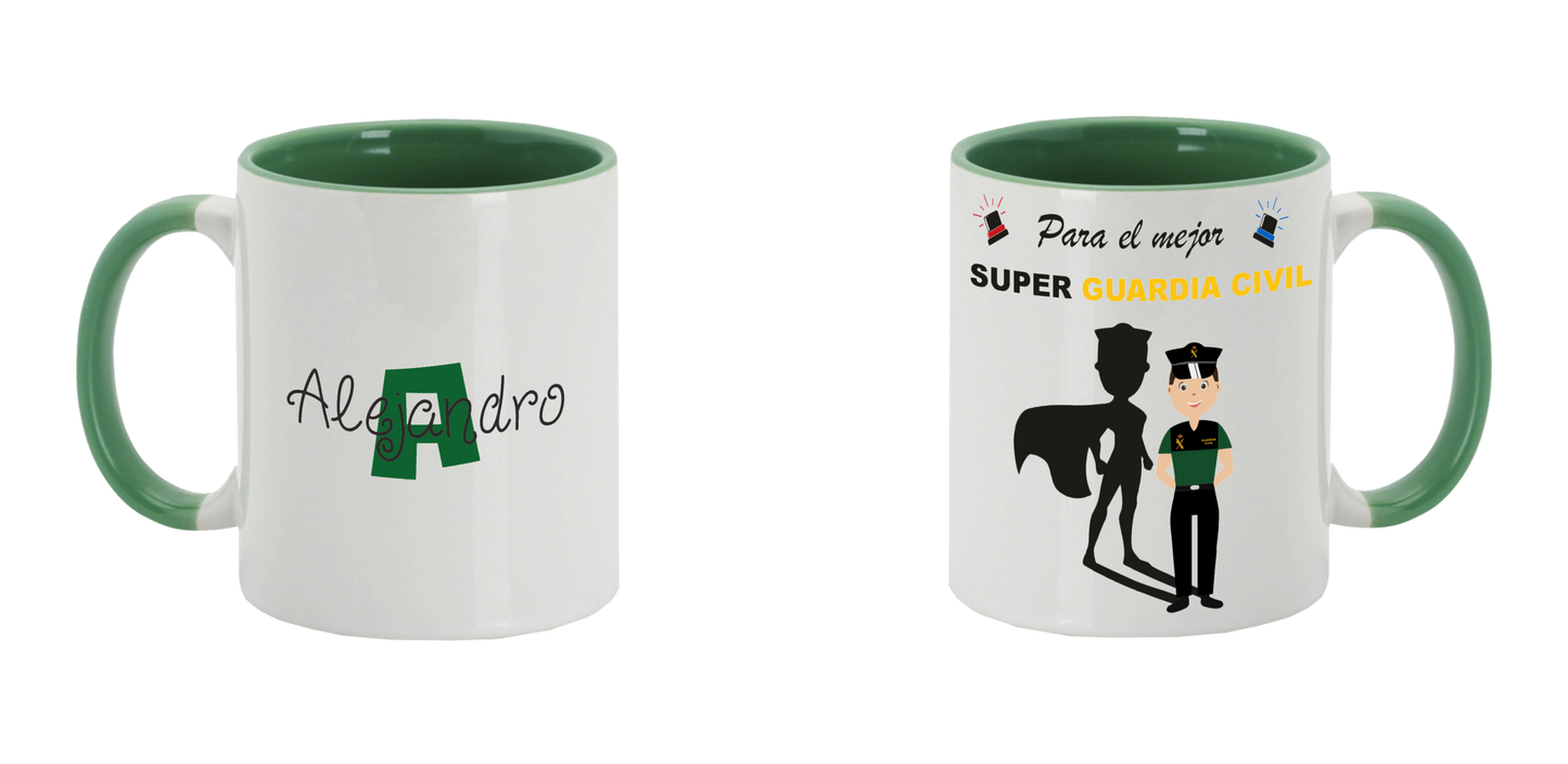 Taza Super Guardia Civil