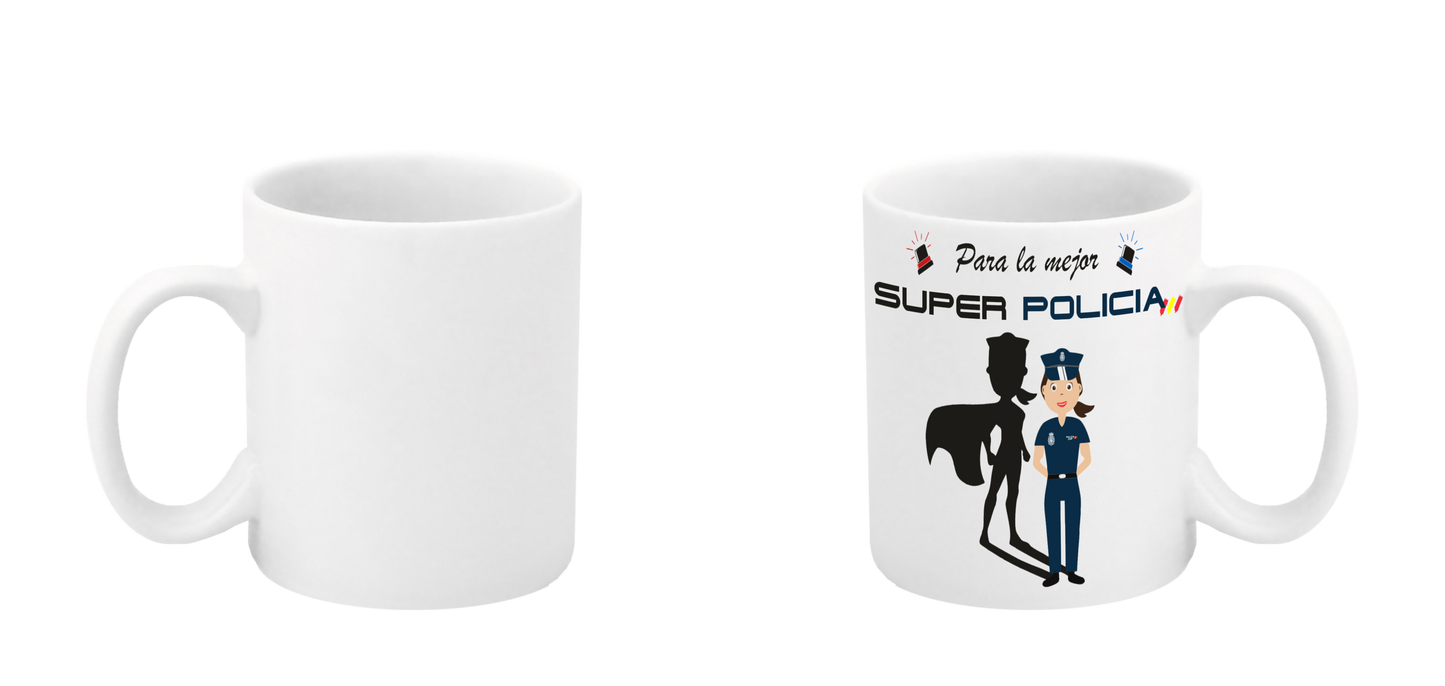 Taza Super Policía Nacional