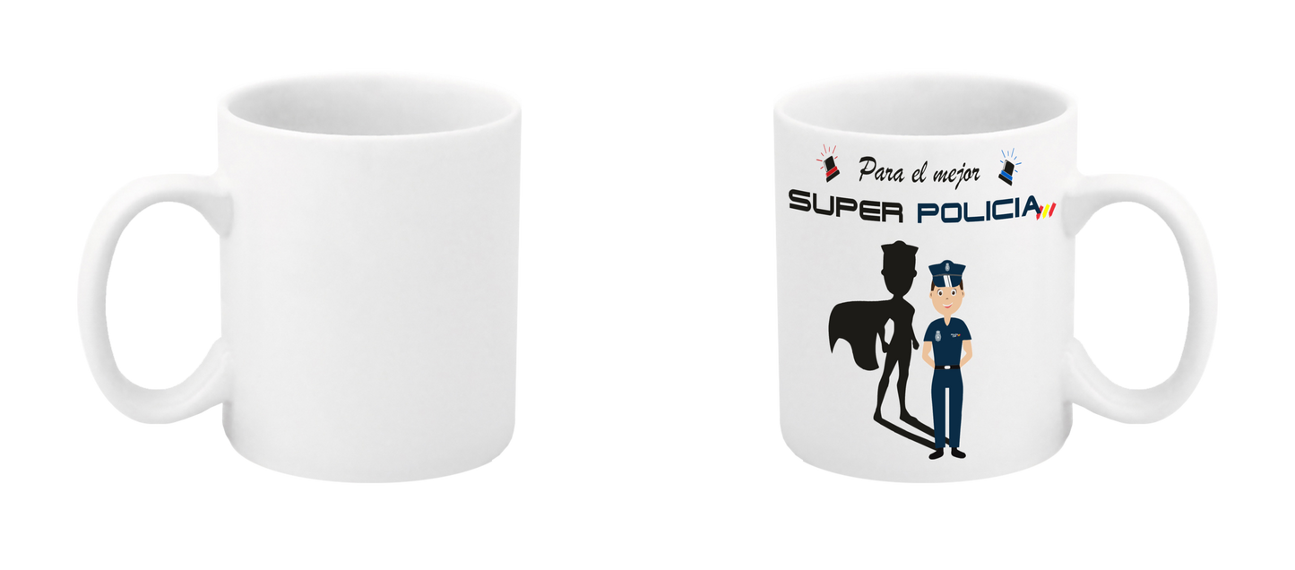 Taza Super Policía Nacional