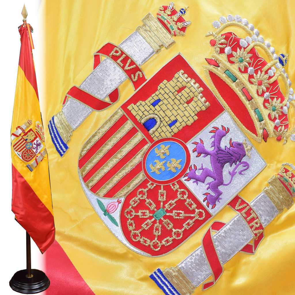 Banderas Artesanales o Bordadas