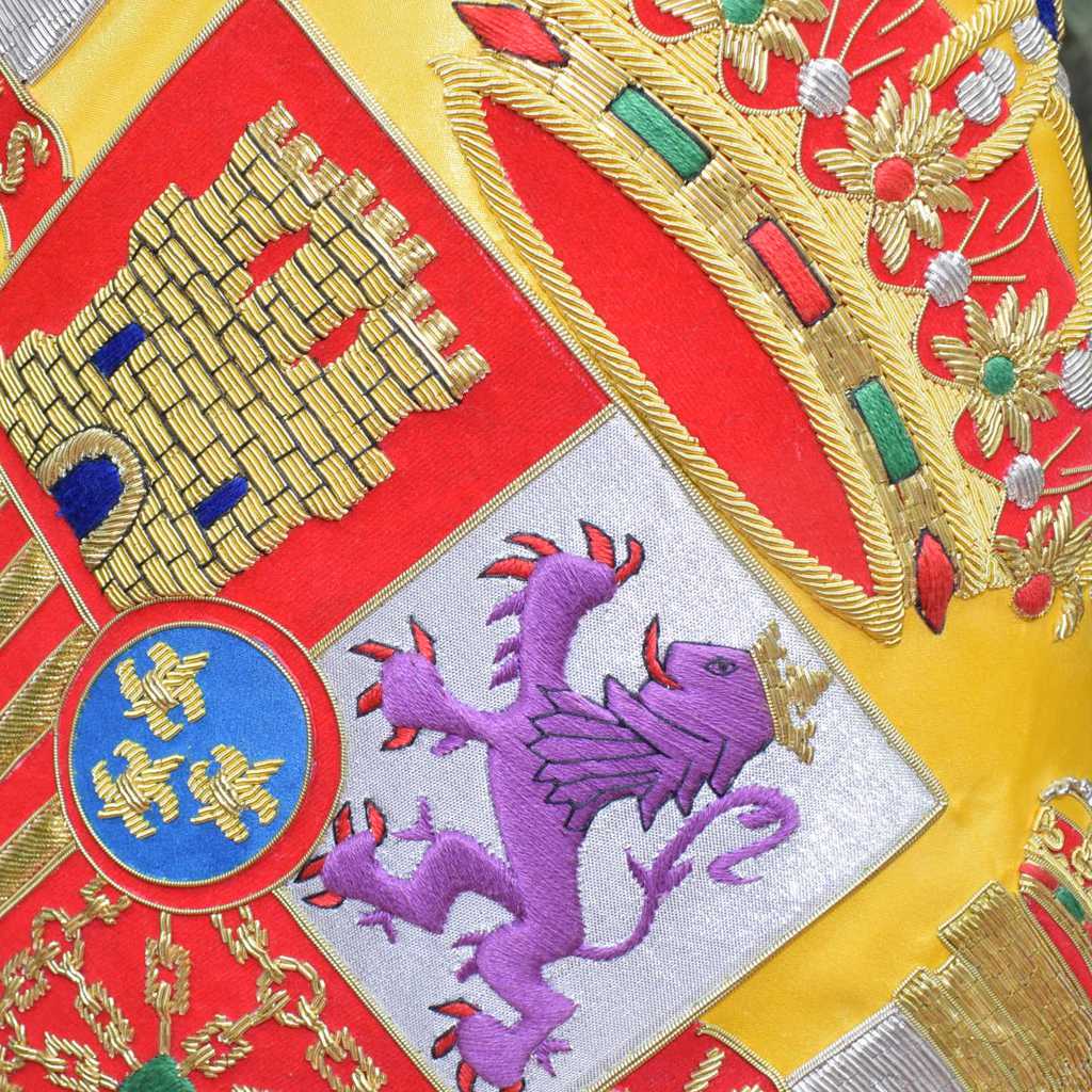Banderas Artesanales o Bordadas