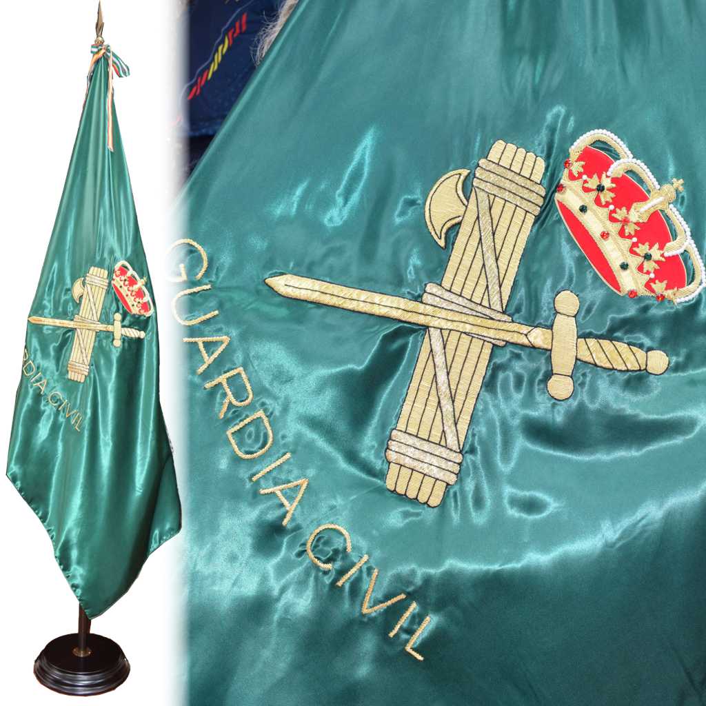 Banderas Artesanales o Bordadas