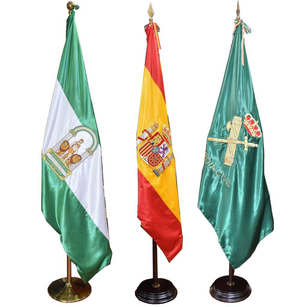 Banderas Artesanales o Bordadas