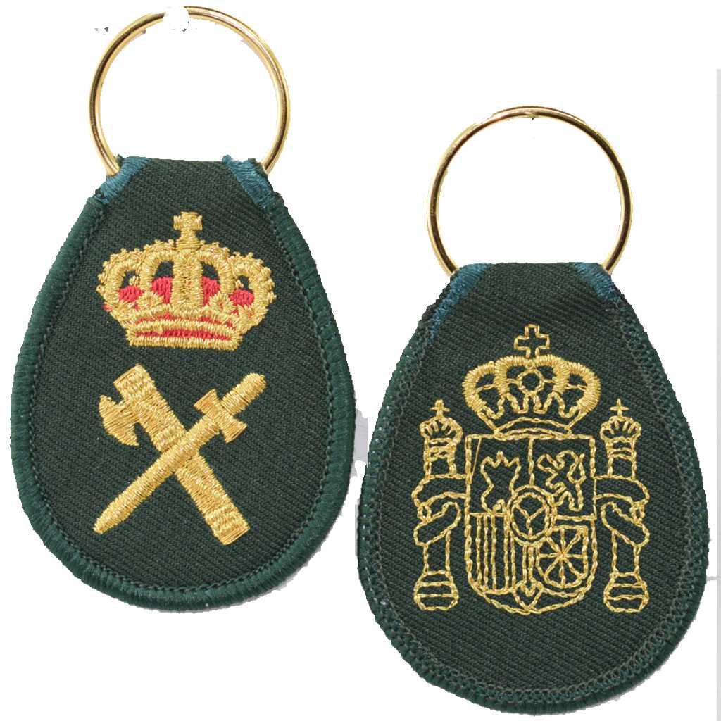 Llaveros FCSE y Militares Bordados