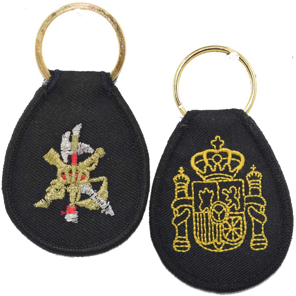 Llaveros FCSE y Militares Bordados
