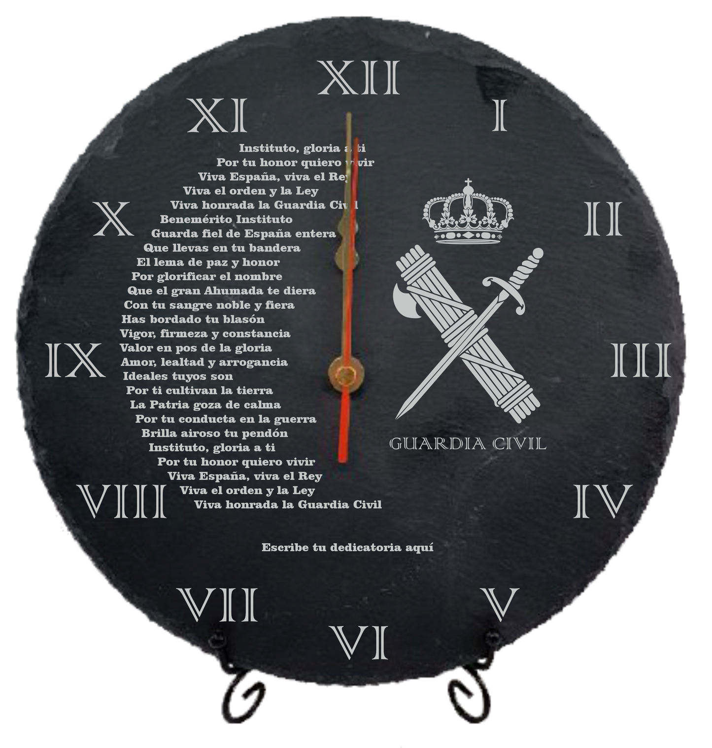 Reloj Pizarra Himno