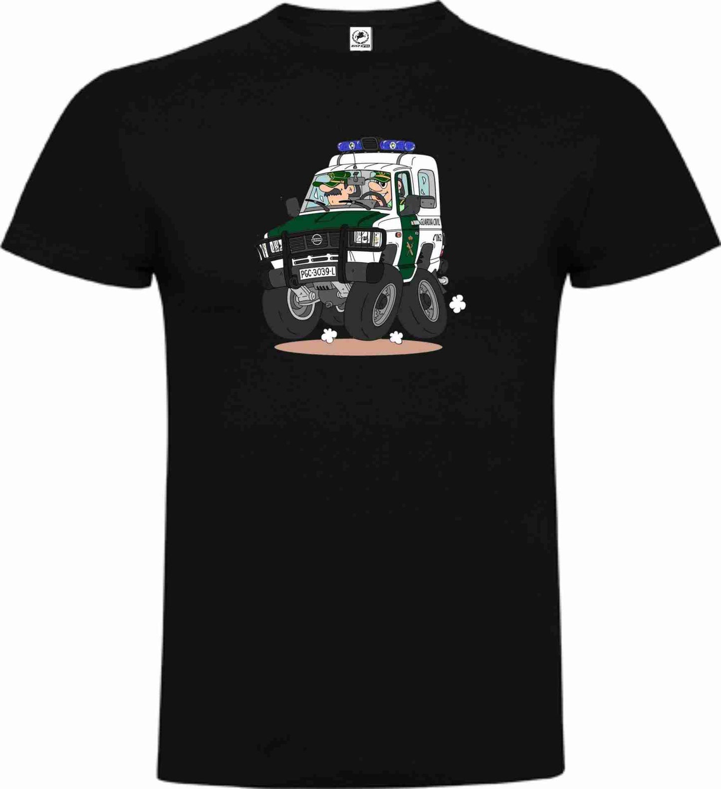 Camiseta Guardia Civil Caricaturas