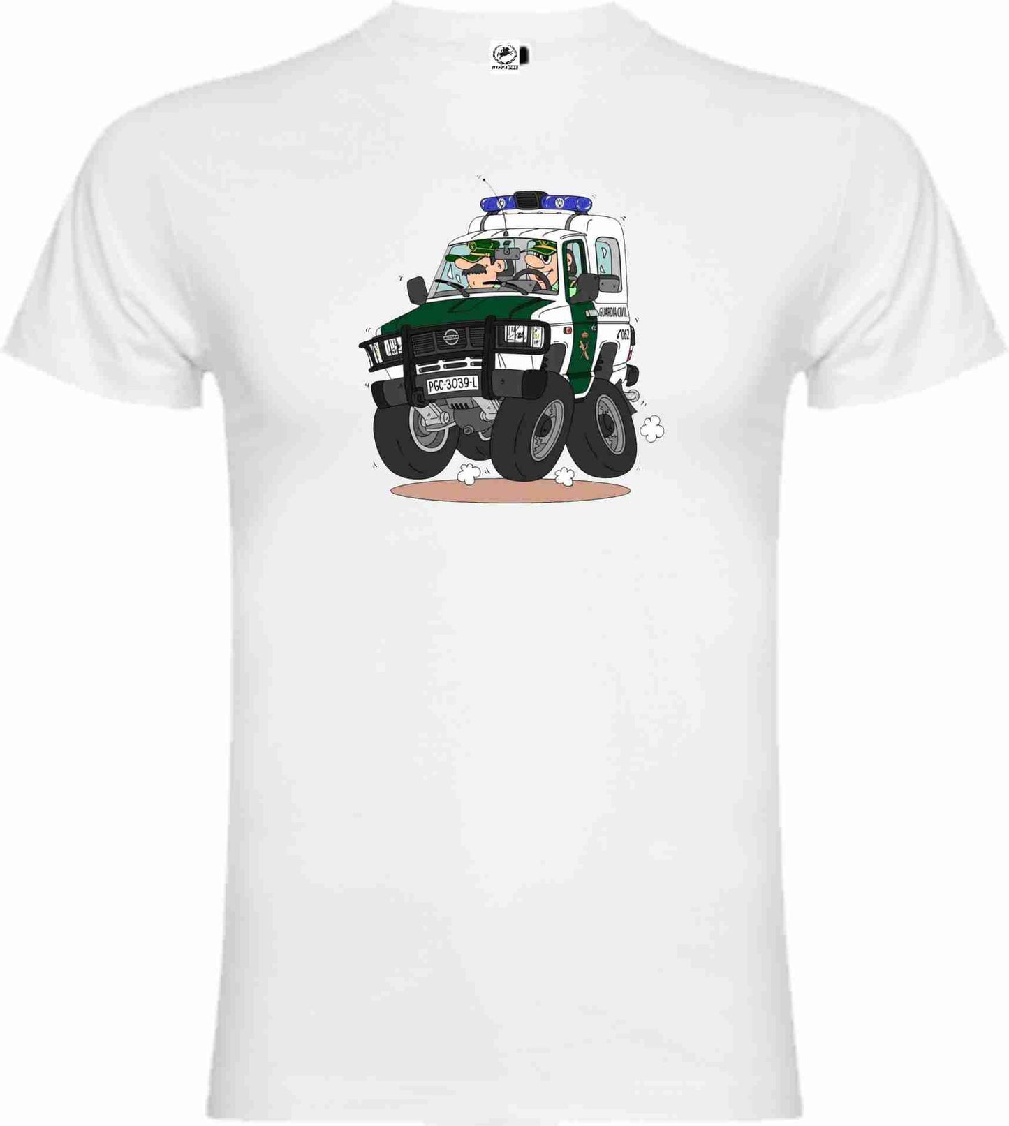 Camiseta Guardia Civil Caricaturas
