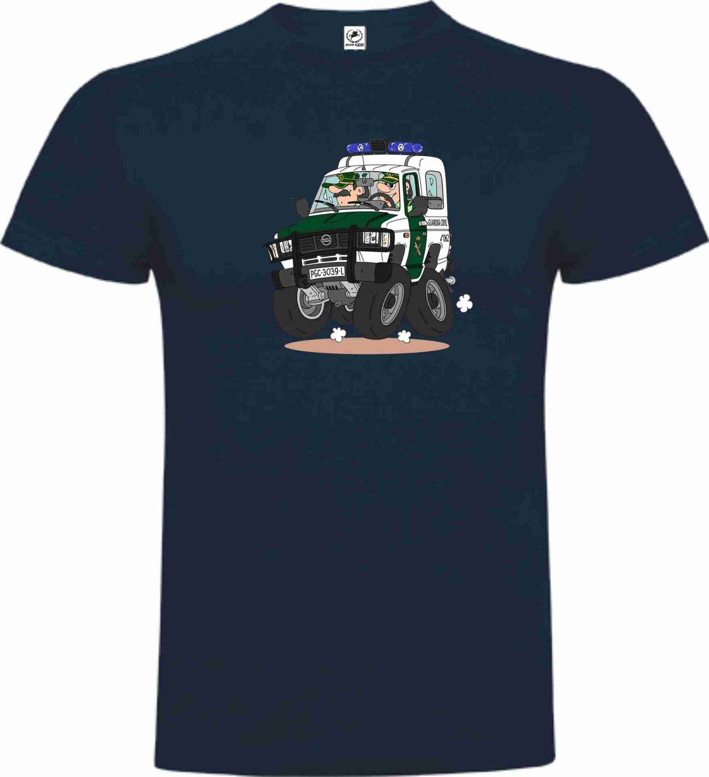 Camiseta Guardia Civil Caricaturas