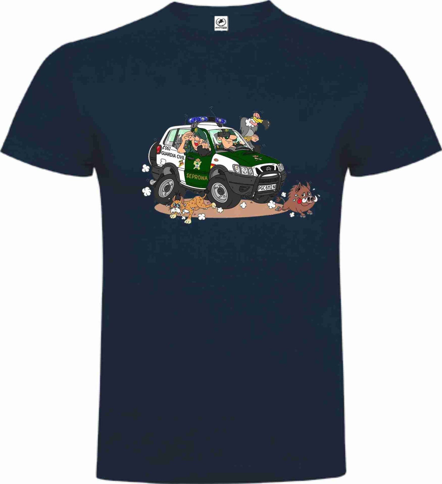 Camiseta Guardia Civil Caricaturas