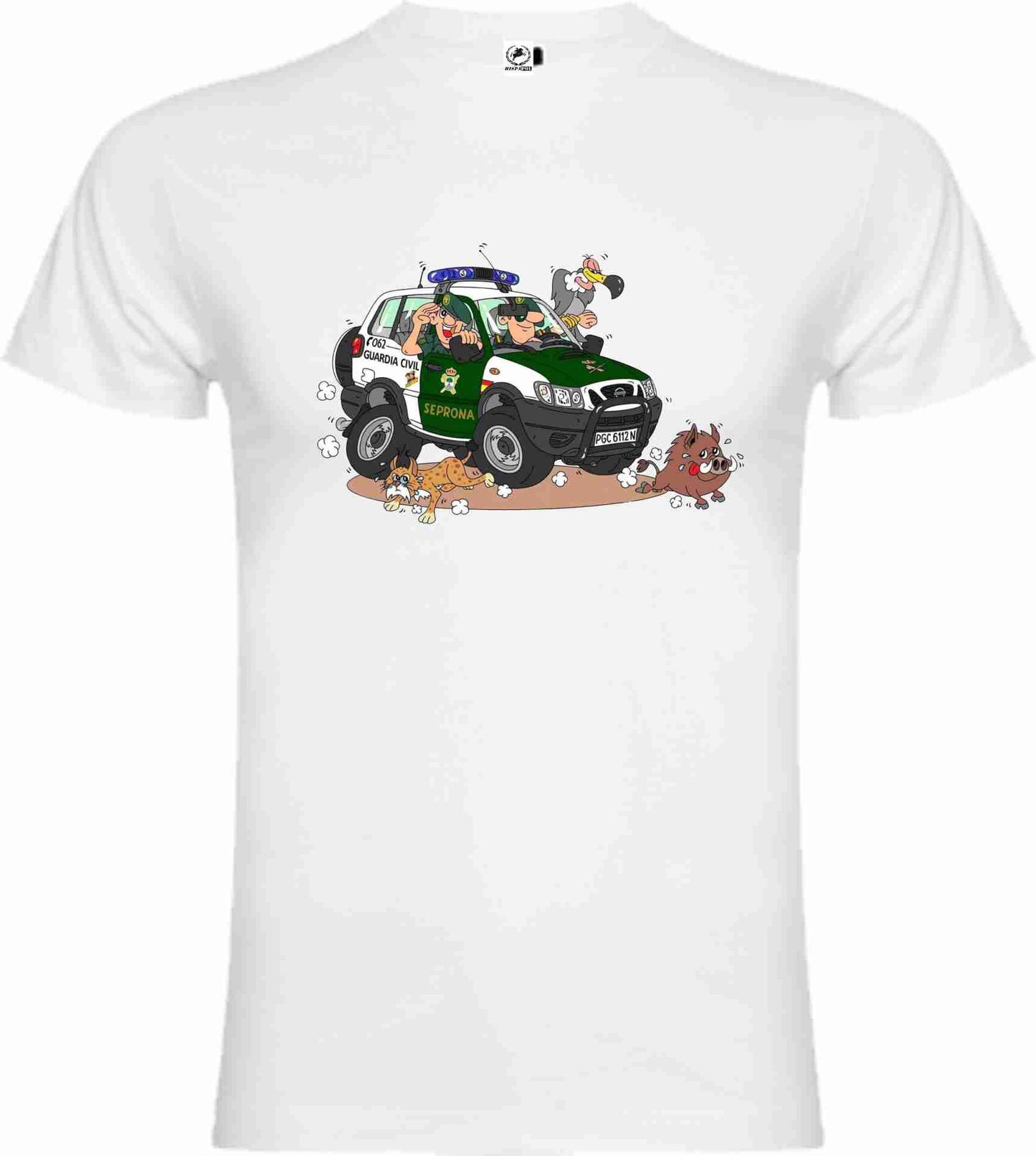 Camiseta Guardia Civil Caricaturas