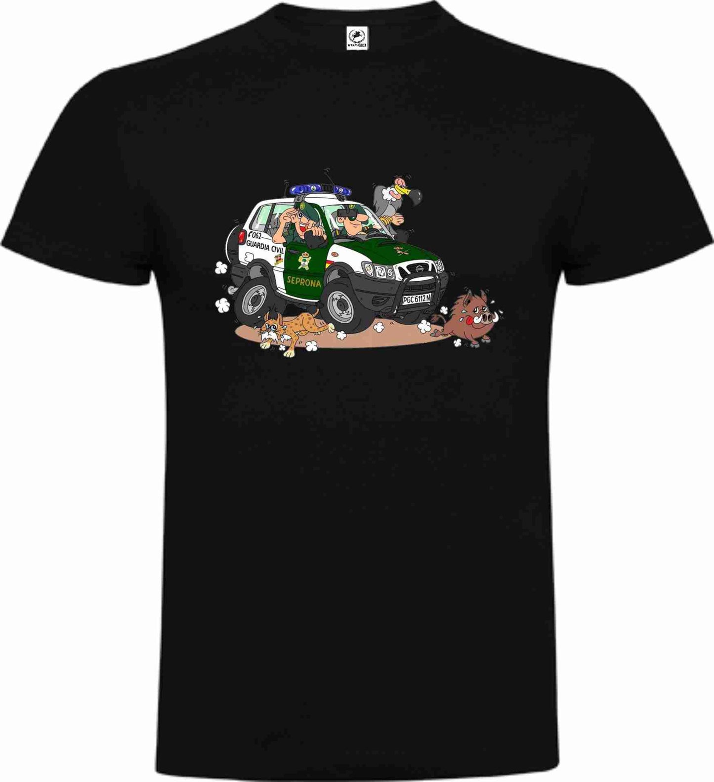 Camiseta Guardia Civil Caricaturas