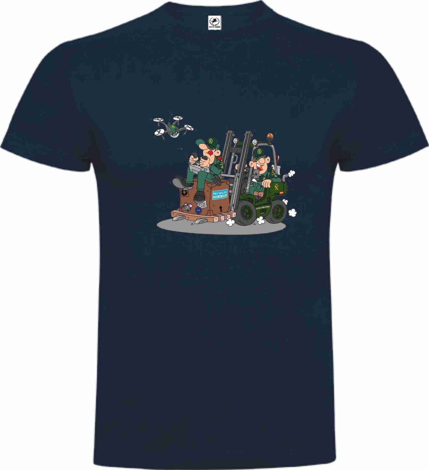 Camiseta Guardia Civil Caricaturas
