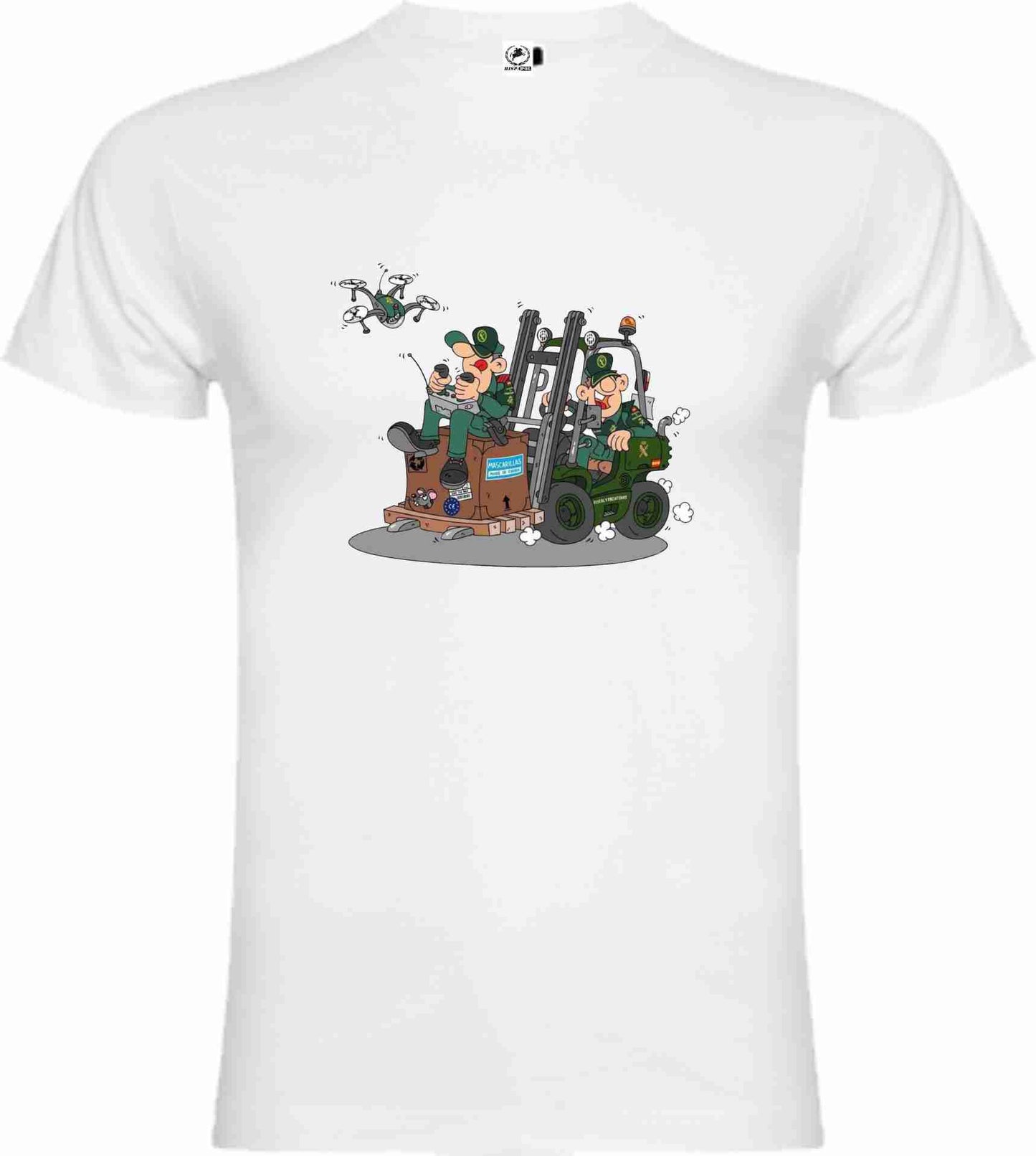 Camiseta Guardia Civil Caricaturas