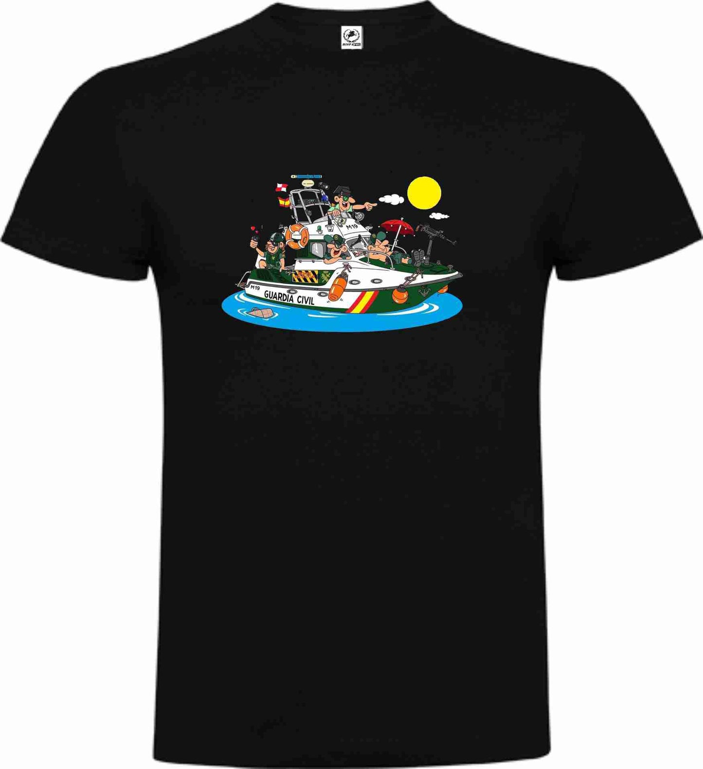 Camiseta Guardia Civil Caricaturas