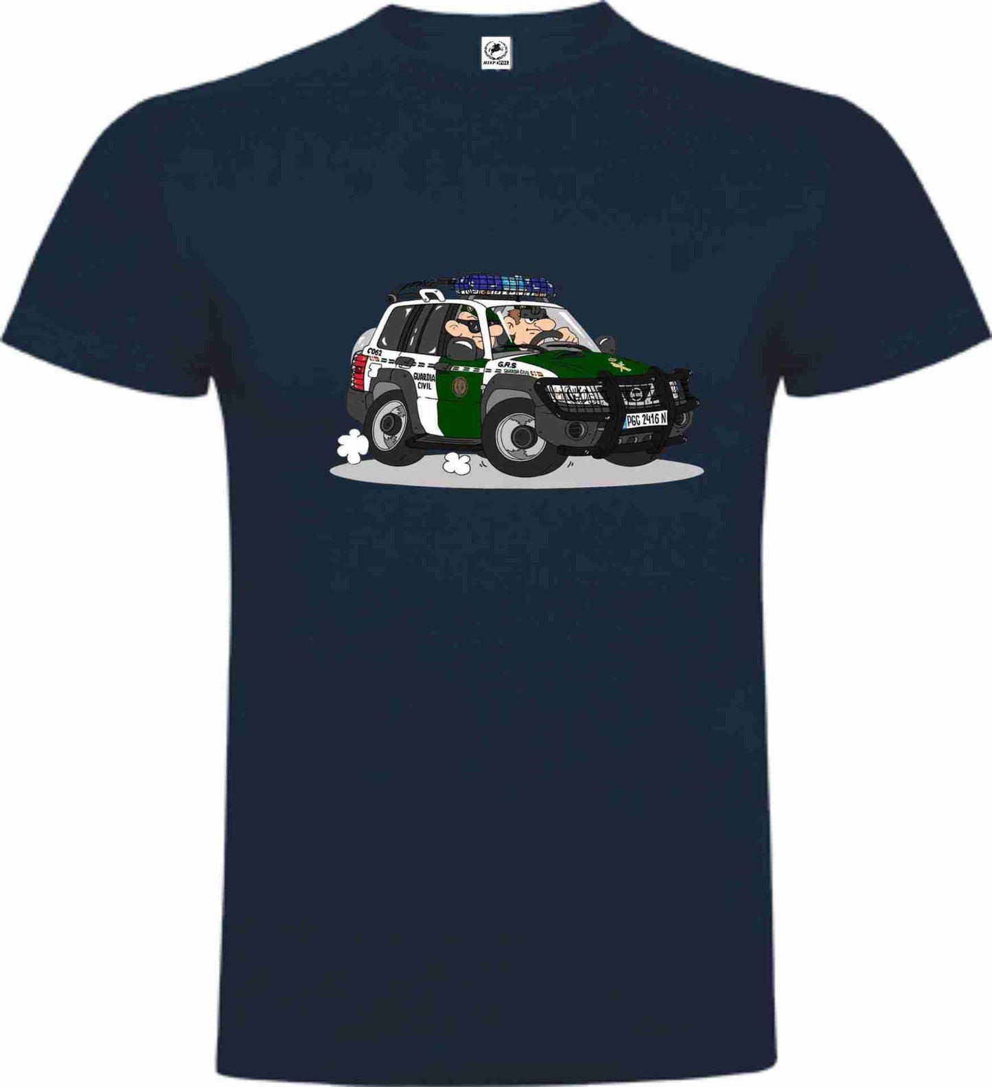 Camiseta Guardia Civil Caricaturas
