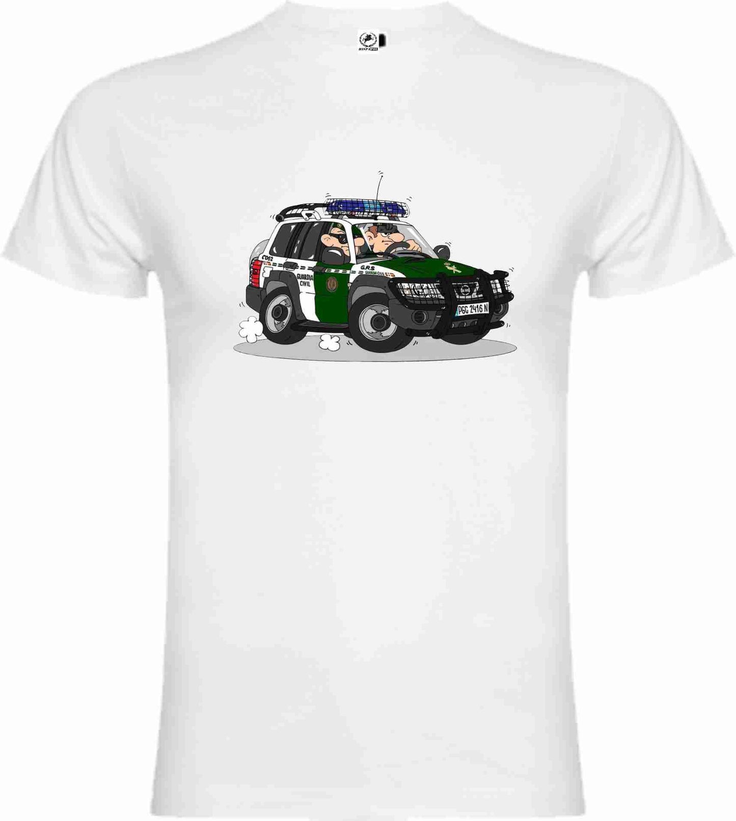 Camiseta Guardia Civil Caricaturas