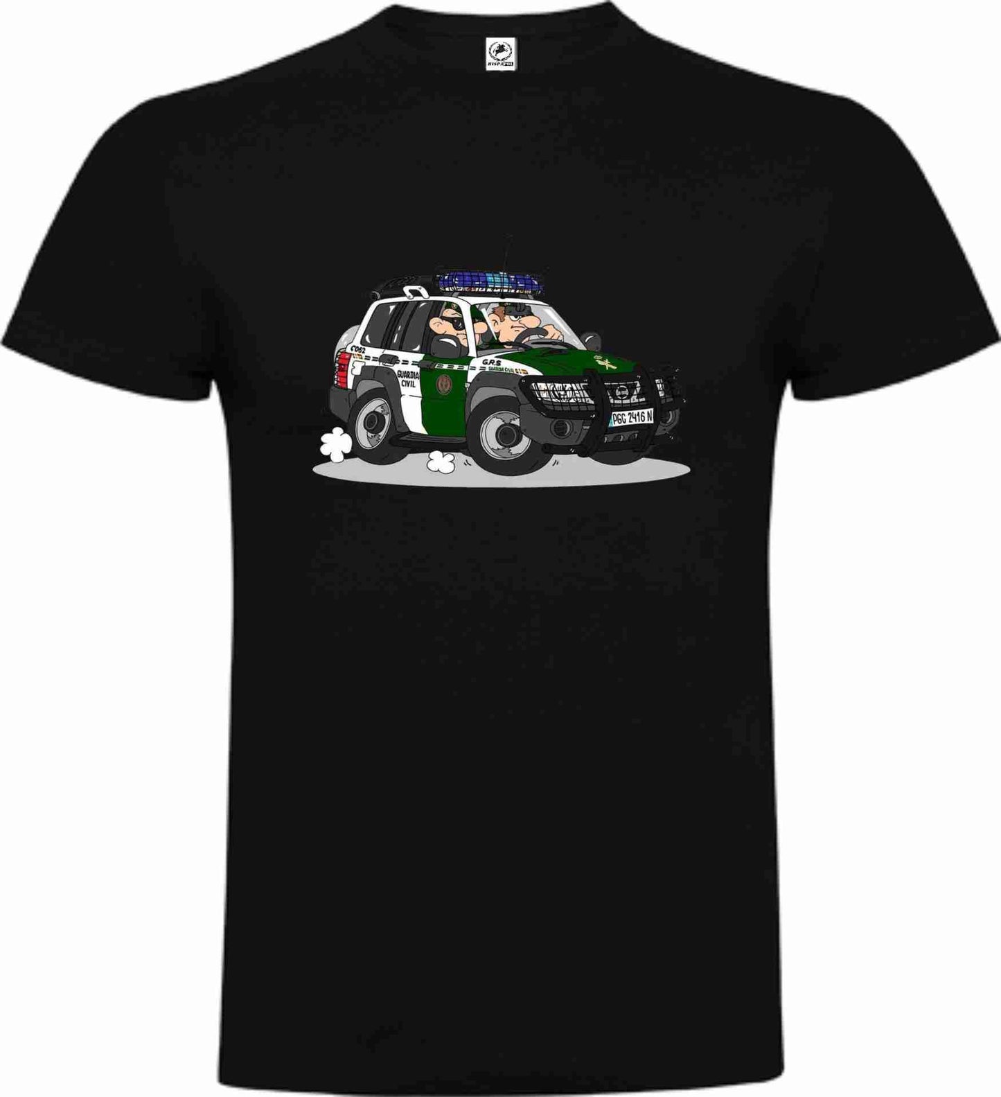 Camiseta Guardia Civil Caricaturas
