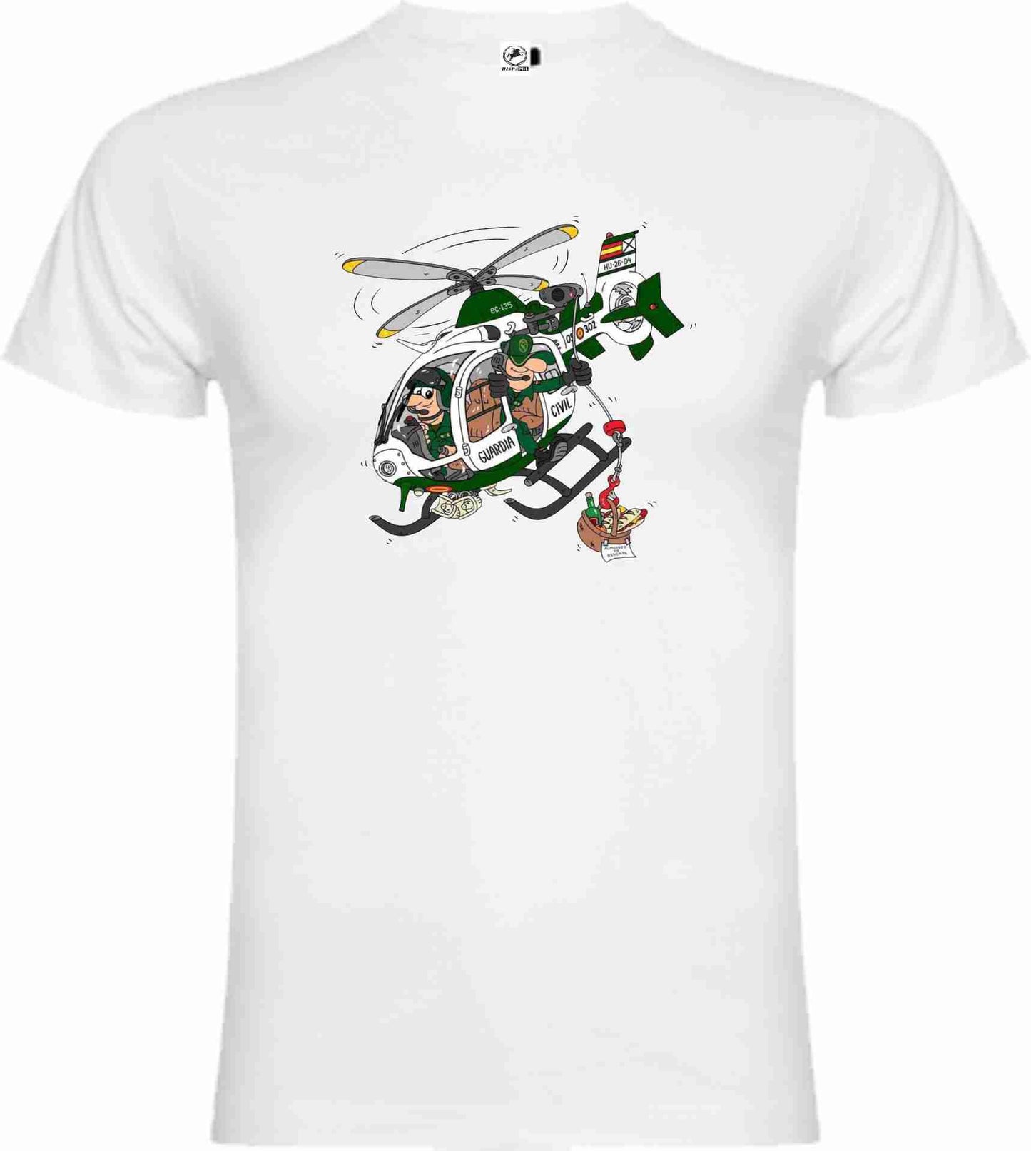 Camiseta Guardia Civil Caricaturas