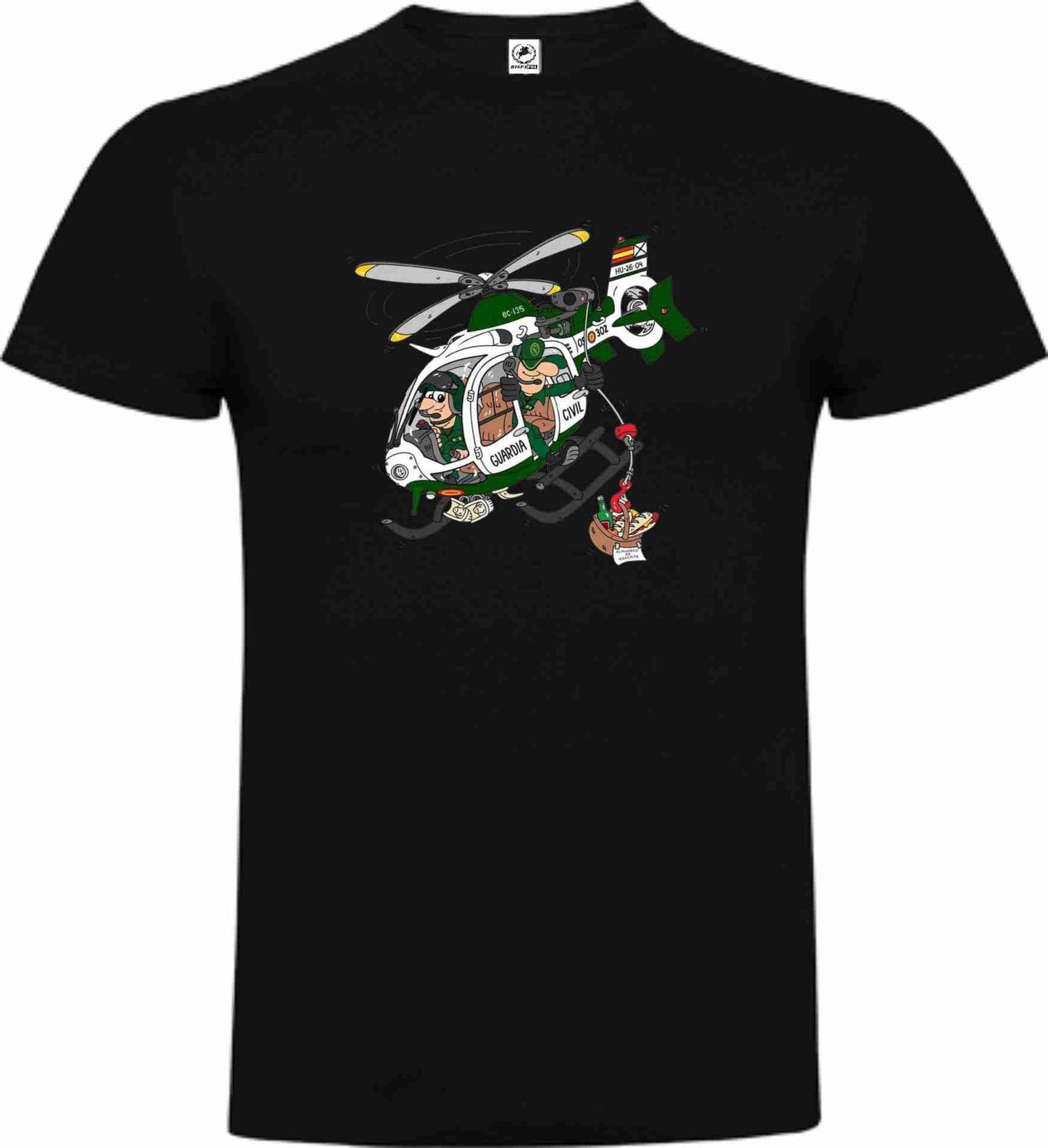Camiseta Guardia Civil Caricaturas