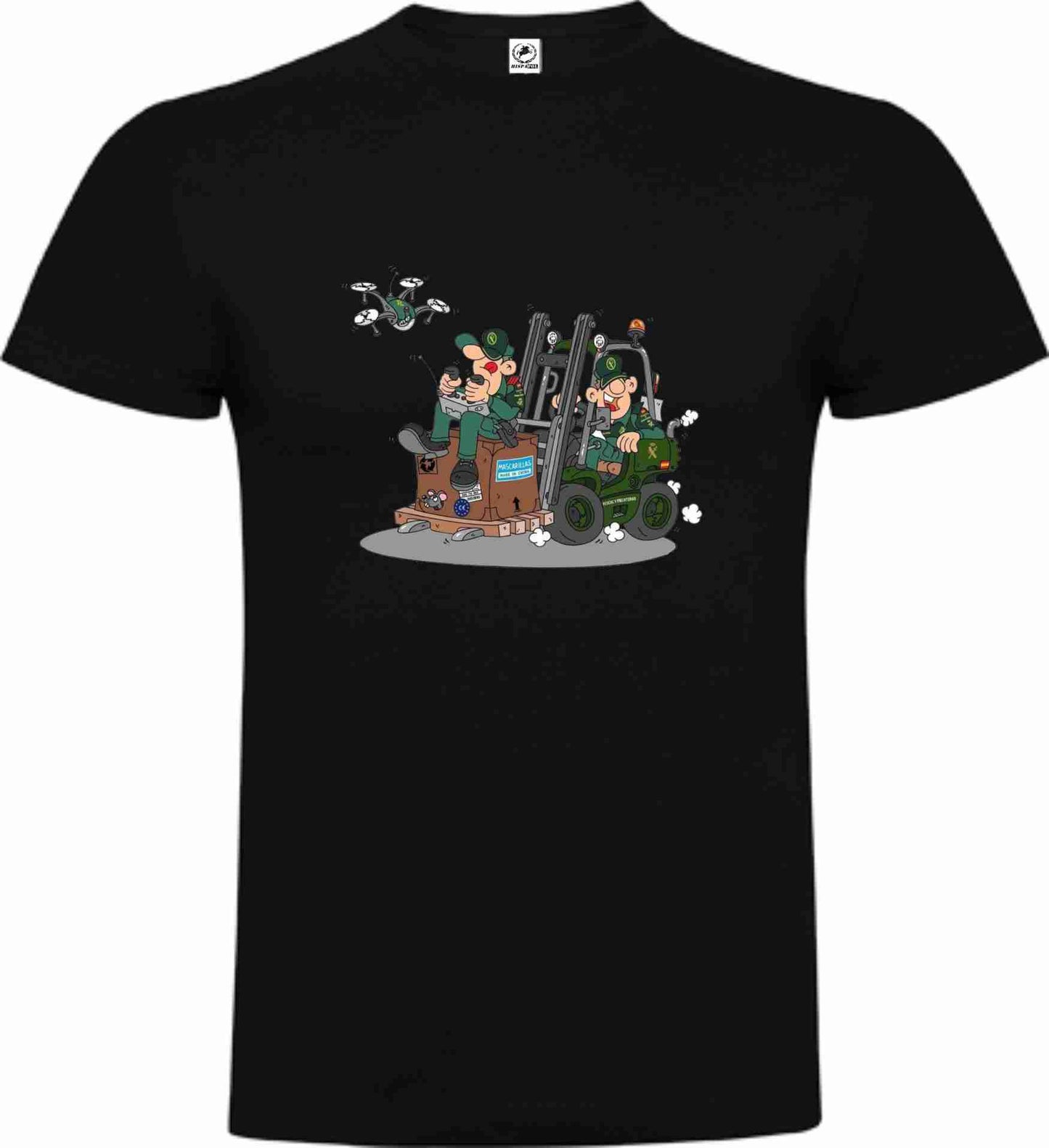 Camiseta Guardia Civil Caricaturas