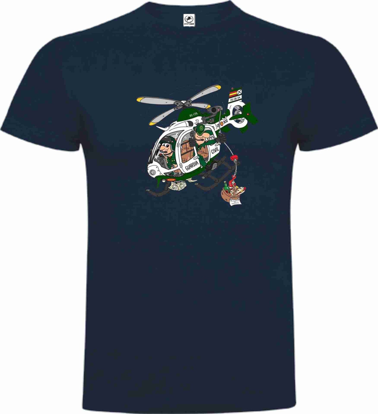 Camiseta Guardia Civil Caricaturas