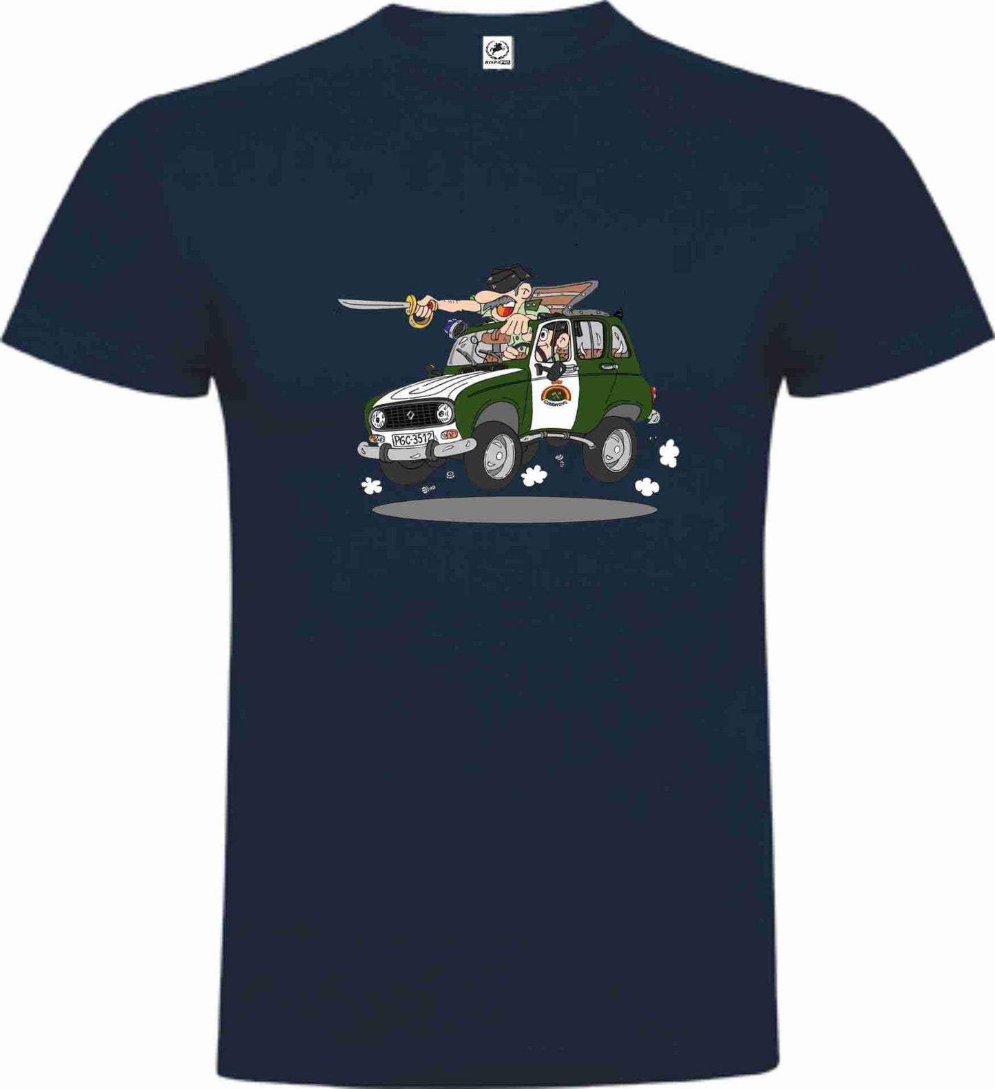 Camiseta Guardia Civil Caricaturas