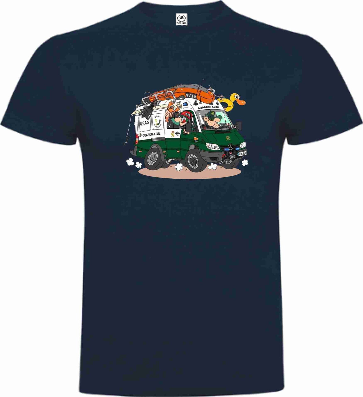 Camiseta Guardia Civil Caricaturas