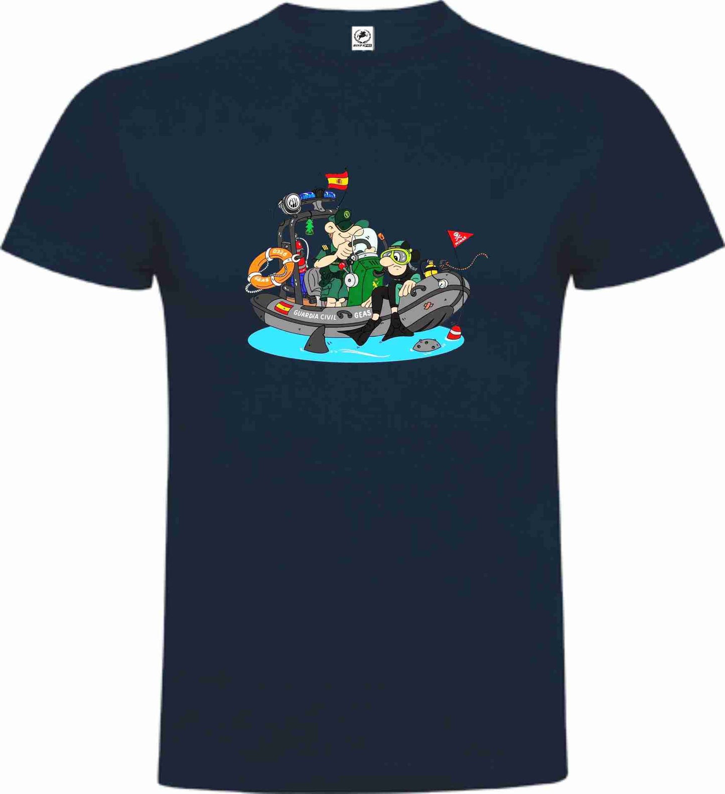 Camiseta Guardia Civil Caricaturas